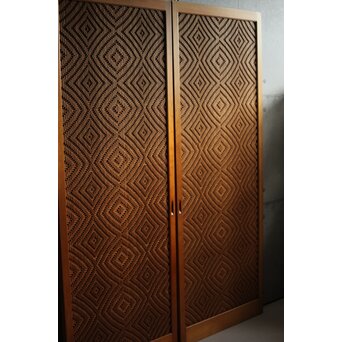 南部細目組紋様細工 建具 4枚1組　L1121 