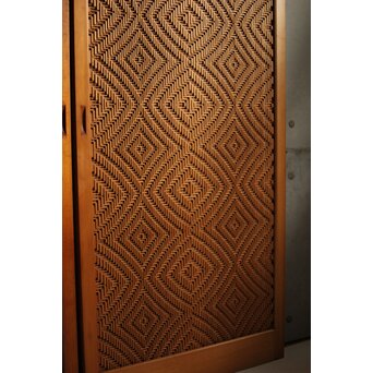 南部細目組紋様細工 建具 4枚1組　L1121 