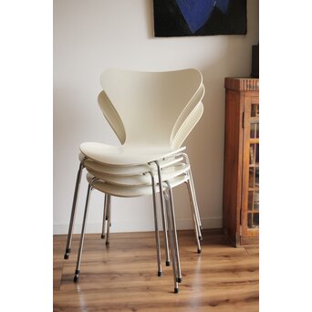 Arne Jacobsen Fritz Hansen SERIES 7 chaie アルネ ヤコブセン フリッツハンセン社 セブンチェア 4脚1組　T474 