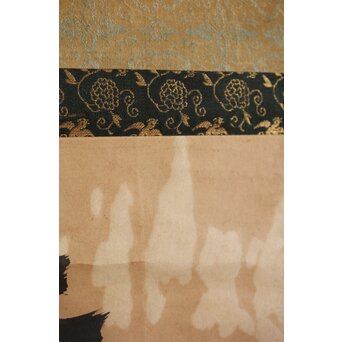 遠州流 小堀宗中【無一】横書掛軸 書　Z491 