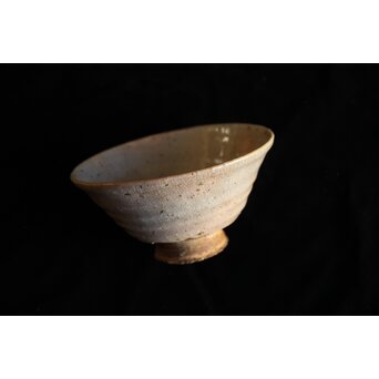 古萩茶碗 遠州流 小堀宗明箱書　P458 