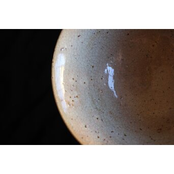 古萩茶碗 遠州流 小堀宗明箱書　P458 