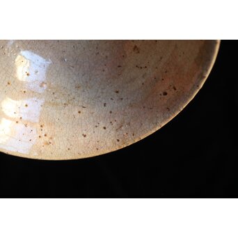 古萩茶碗 遠州流 小堀宗明箱書　P458 