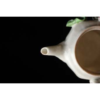 萬古焼 蓮型急須　P459 