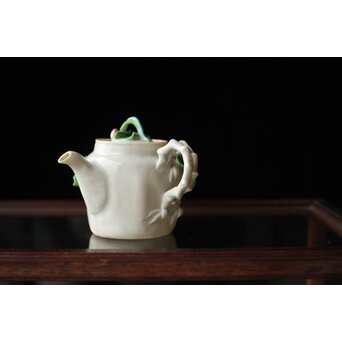 萬古焼 蓮型急須　P459 