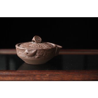 二代 杉江寿門 宝瓶急須　P460 