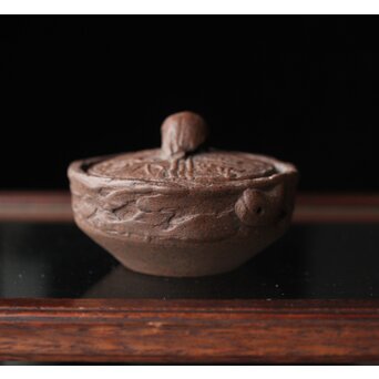 二代 杉江寿門 宝瓶急須　P460 