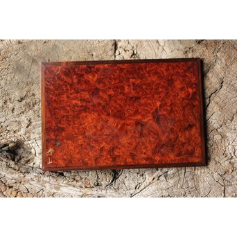 本郷寿山 花梨瘤木 四方小盆栽卓　X449 