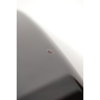 蝋色八角型火鉢 真塗 瓶掛 2個1組　Q358 