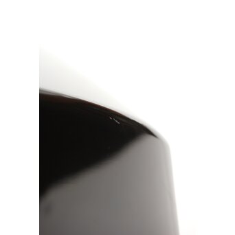 蝋色八角型火鉢 真塗 瓶掛 2個1組　Q358 