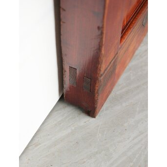 総欅 網の升格子蔵戸　W0148 