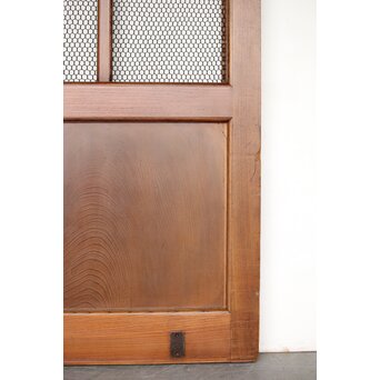 網の升格子蔵戸　W0149 