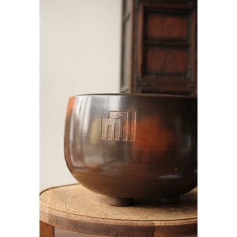 風炉師 山崎宗元 香形瓶掛 共箱　P462 