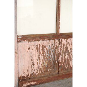 アンティーク クリアガラス戸　D190 