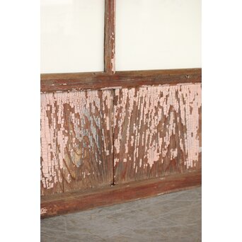 アンティーク クリアガラス戸　D190 