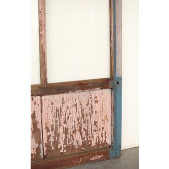 アンティーク クリアガラス戸　D190 