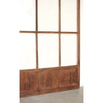 アンティーク クリアガラス戸　D190 