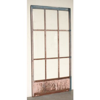 アンティーク クリアガラス戸　D190 