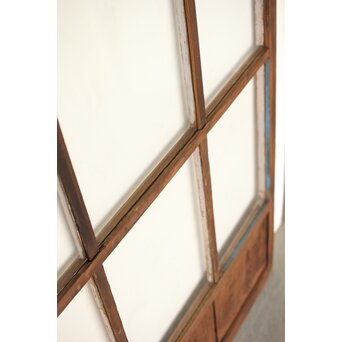 アンティーク クリアガラス戸　D190 