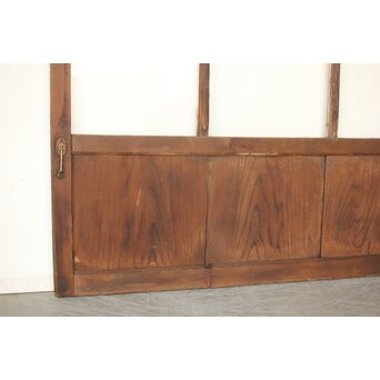 アンティーク クリアガラス戸　D190 