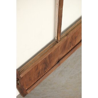 アンティーク クリアガラス戸　D190 