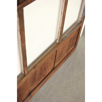 アンティーク クリアガラス戸　D190 