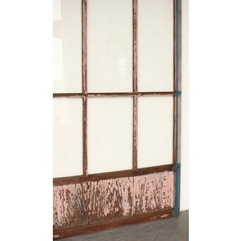 アンティーク クリアガラス戸　D190 