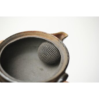 萬古焼 山本広巳 焼締宝瓶　P464 