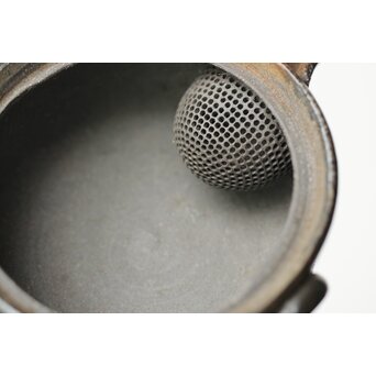 萬古焼 山本広巳 焼締宝瓶　P464 