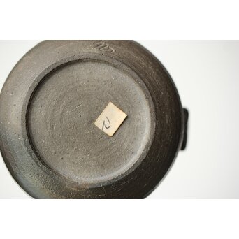 萬古焼 山本広巳 焼締宝瓶　P464 