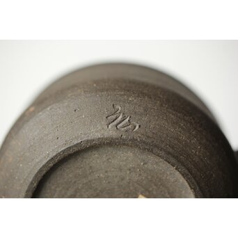 萬古焼 山本広巳 焼締宝瓶　P464 