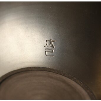 山本広巳 萬古焼 銀彩急須　P466 