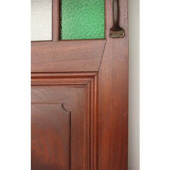 総欅 色ガラスドア　GD0213Y 