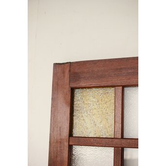 総欅 色ガラスドア　GD0213Y 