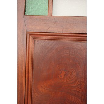 総欅 色ガラスドア　GD0213Y 