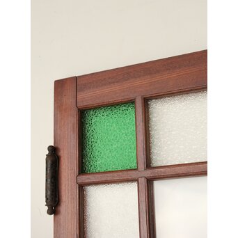 総欅 色ガラスドア　GD0213Y 