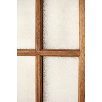 白木ダイアガラス戸 2枚1組　GD0214 