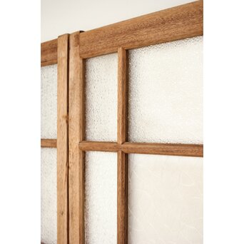 白木ダイアガラス戸 2枚1組　GD0214 