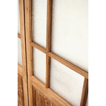 白木ダイアガラス戸 2枚1組　GD0214 