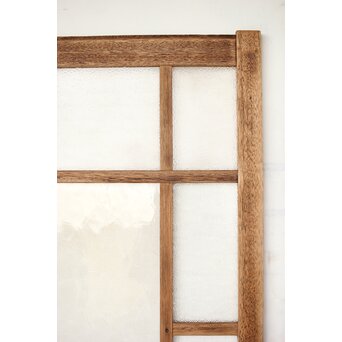 白木ダイアガラス戸 2枚1組　GD0214 