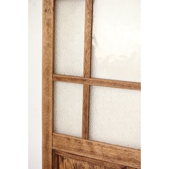 白木ダイアガラス戸 2枚1組　GD0214 