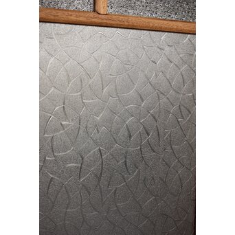 白木ダイアガラス戸 2枚1組　GD0214 