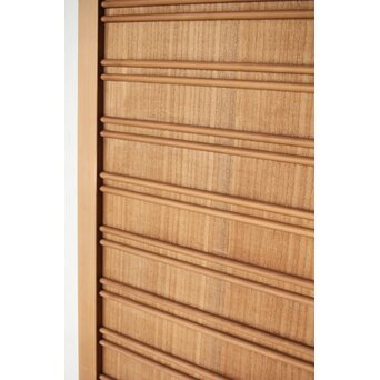 桐材 丸桟まいら戸　B1062 美しい桐材の肌