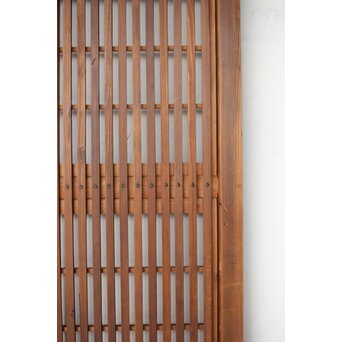 障子枠付 格子戸 2枚1組　L1124 