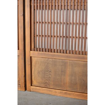 障子枠付 格子戸 2枚1組　L1124 