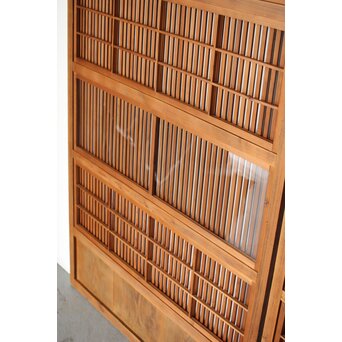 障子枠付 格子戸 2枚1組　L1124 