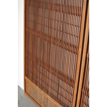 障子枠付 格子戸 2枚1組　L1124 