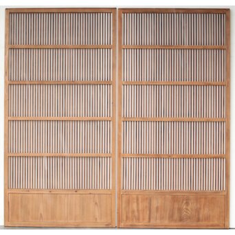 格子戸 3枚1組　L1127 AB　ウラ