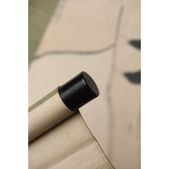 前田黙鳳 虎図 紙本掛軸　Z501 