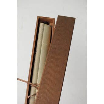 前田黙鳳 虎図 紙本掛軸　Z501 